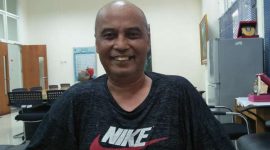 Pelaku Sejarah Berdirinya Kota Batu.Slamet Hendro Kusumo (Henkus) (28/10/2019) (DOK Her)