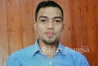 Kepala desa Bonto Tangnga, Mahmuddin S.pd M.pd baru saja dilantik