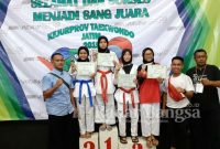 Atlet beserta Pelatih Taekwondo Banyuates