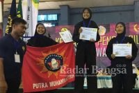 Pèsilat Tapak Suci Sampang usai Penerimaan Medali