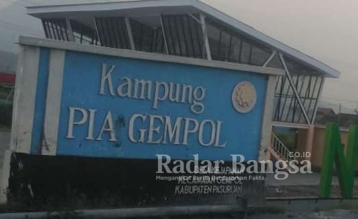 Gedung Sentral PIA di Dusun Waru Rejo, Desa Kejapanan Kecamatan Gempol