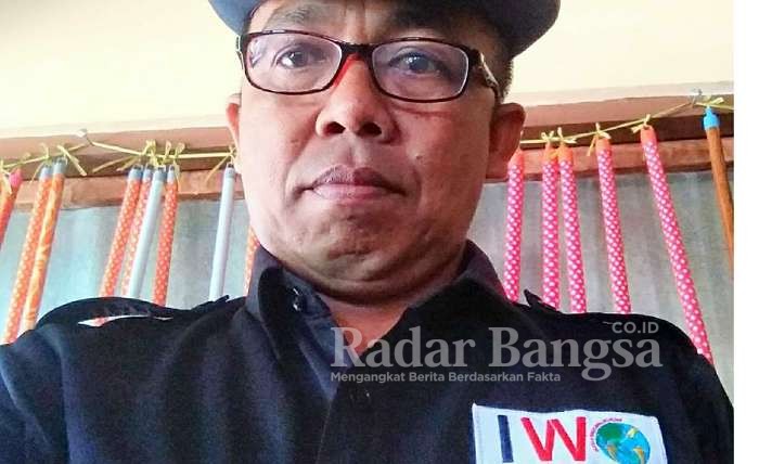 Trisno Surya, Ketua PD IWO Kabupaten Sumenep.