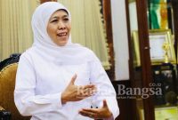 Gubernur Jatim Khofifah Indar Parawansa 