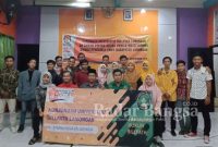 Kunjunhan mahasiswa BillFath di ruang pertemuan KPU Lamongan,