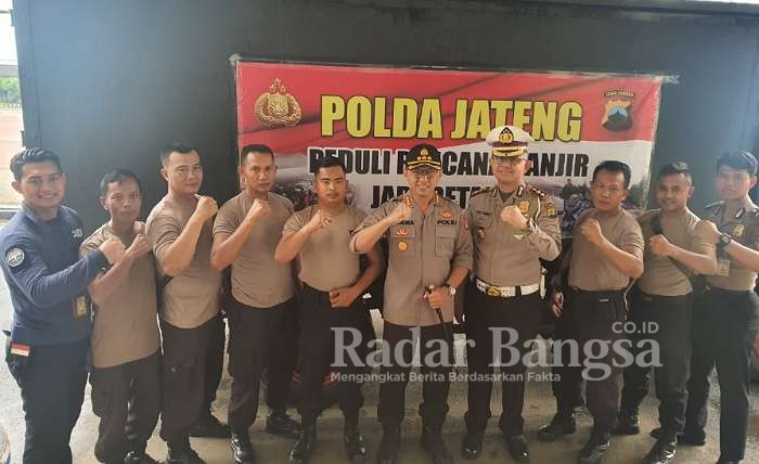 Kapolres Bekasi menerima langsung dari Polda Jateng