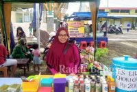 Fitriya Nurul Laily saat meramaikan  stand CFD Margalela