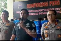 Direktur Reskrim Umum Polda Jawa Tengah Kombes Pol. Budhi Haryanto di sela gelar kasus di Mapolres Kota Surakarta, Jumat (24/01/2020)