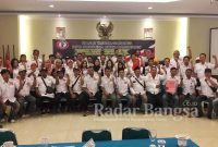 Plt Walikota Pasuruan dalam acara Rapat Kerja Cabang 