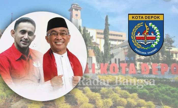 Baner calon walikota Depok