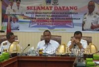 Tampak para Pejabat Eselon III dan IV serta Pejabat Fungsional lingkup DKP SulSel.