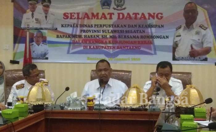 Tampak para Pejabat Eselon III dan IV serta Pejabat Fungsional lingkup DKP SulSel.