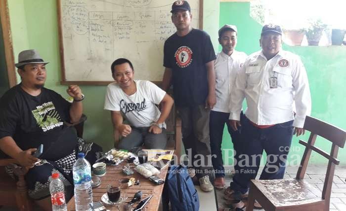 DPC Pospera dan DPD KNPI  saat ngopi bareng