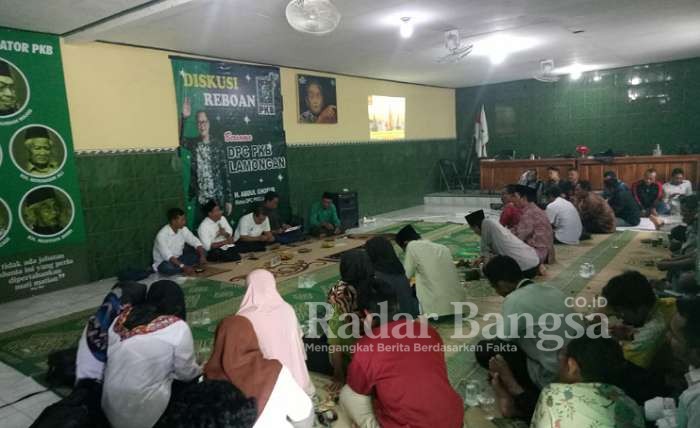 Dewan Pengurus Cabang (DPC) PKB Lamongan gelar Diskusi Reboan