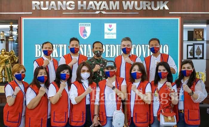 Baksos Platinum Surabaya Charity (PSC) pada Kodam V Brawijaya