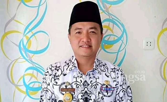 Plt Kepala Dinas Pendidikan Lampung Selatan Thomas Amirico 