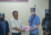 GMKI Jatim berbagi masker kepada Pendeta Gereja