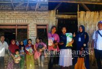 (Kanan) Delah Habiyah, Saat Menerima Bantuan Paket Sembako Dari J.P.K.P DPC Pragaan Sumenep.
(Kiri) Saodeh, Saat Menerima Bantuan Paket Sembako Dari J.P.K.P DPC Pragaan Sumenep