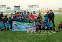 SSB Putra Pahlawan FC Sampang, usai Uji Tanding melawan Bangkalan Soccèr Akademi di Stadion Gelora Bangkalan