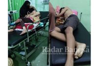 Kedua korban ibu dan anak kandung saat di rawa di RSUD Shobirin Lubuk Linggau 