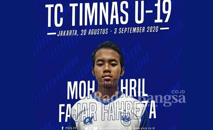 Moh Bahrul Fajar Fahreza, Pemain PSIS Asal Sampang Yang Lolos TC Timnas U-19 Ke Kroasia