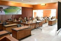 Penjabat Sekretaris Daerah Kabupaten Cianjur Dodit Ardian Pancapana membuka secara resmi kegiatan Forum Konsultasi Publik untuk penyempurnaan penyusunan rancangan awal RKPD tahun 2022 [IST]