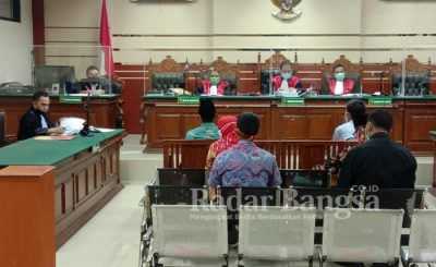 Sidang Korupsi Dana BKKPD Mantan Kades Dibee 8 saksi di Hadirkan [IST]