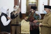 Tiga Kepala Daerah Malang Raya, Kanan Bupati Malang Sanusi, Walikota Malang Autiaji, Walikota Batu Dewanti Rumpoko, Melakukan Kordinasi terkait Persiapan lanjutan PSBB bulan Januari 2021 [IST]