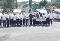 Penyerahan dilakukan langsung bupati di halaman Kantor Bupati Pasaman beberapa waktu lalu [HMS]