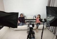 Berlangsungnya kegiatan record IC Classroom Podcast. [IST]