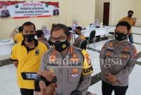 Kapolresta Sidoarjo Kombes Pol. Sumardji. [IIST]