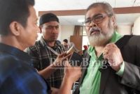 Arist Merdeka Sirait Ketua Umum KOMNAS Perlindungan Anak memberikan.keterangan pers di Jakarta [IST]