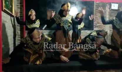 Penampilan tarian saat gelar baksos awal tahun 2021 [ IST]