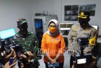Kapolres Lumajang AKBP Eka Yekti Hananto Seno, S.I.K., M.Si bersama Wakil Bupati Lumajang  Ir. Hj. Indah Amperawati, M. Si. dan Dandim 0821 Lumajang Letkol Inf. Andi A. Wibowo, S. Sos., M.I.Pol. melaksanakan kunjungan ke Pos Pengamatan Gunung Api Semeru di Gunung Sawur Dusun. Kajar Kuning [IST]