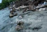 Pinnggiran pesisir pantai pulau Talango Aeng kecamatan Ra'as. [IST]
