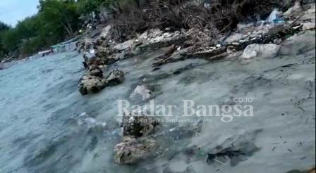 Pinnggiran pesisir pantai pulau Talango Aeng kecamatan Ra'as. [IST]
