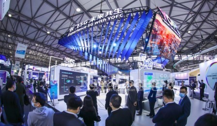 YOFC Underlines its Open and Smart Profile at MWC Shanghai 2021 (PRNewsfoto/YOFC)