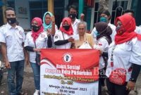 Jajaran panitia dan anggota DPC Pospera Kota Pasuruan jelang akhir acara [IST]