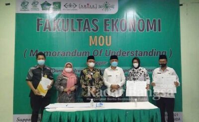 MoU Fakultas Ekonomi Unusida dengan dinas-dinas di Pemkab Sidoarjo dan lembaga-lembaga NU Sidoarjo