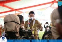 Bupati Ogan Ilir Panca Wijaya Akbar melantik Dewan Kesenian Kabupaten Ogan Ilir Periode 2021-2026, Senin (29/3), bertempat di Stadion Mini H. Yahya Tanjung Senai, Indralaya [Kominfo]