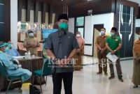 Ketua DPRD Kabupaten Pasuruan saat membuka kegiatan Vaksinasi [ist]