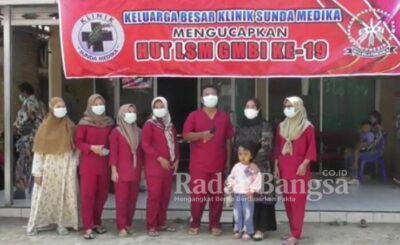 Jajaran Medis Klinik Sunda Medika Mengucapkan Selamat Hari Ulang Tahun Yang ke 19 Kepada  LSM GMBI [RadarBangsa.co.id/Jayas]