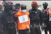 22 terduga teroris hasil operasi penangkapan yang dilakukan oleh tim Detasemen Khusus (Densus) 88 Antiteror di beberapa wilayah Jawa TImur. [IST]