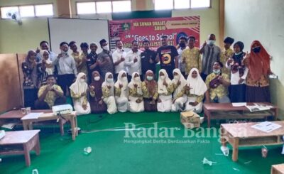 Kegiatan Jurnalistik Goes to School di Madrasah Aliyah Sunan Drajat bersama Komunitas Jurnalis Lamongan (KJL) [IST]