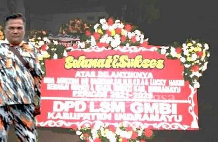 LSM GMBI Indramayu Mengucapkan Selamat Atas di Lantiknya Bupati dan Wakil Bupati Indramayu [Jaya]
