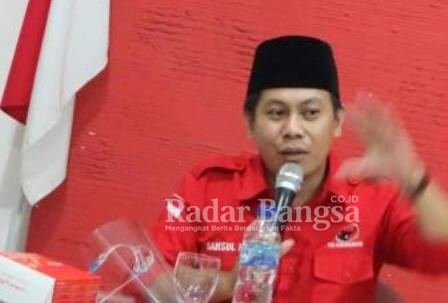 Sekretaris DPC PDI Perjuangan Sidoarjo, Samsul Hadi [IST]