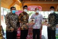 Pemkab Sidoarjo memperingati Hari Gizi Nasional Ke 61 Tahun 2021, Selasa (16/3/2021) di Pendopo Delta Wibawa 