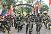 Kapolda Jateng Irjen Pol Ahmad Luthfi,resmi membuka pelatihan ketangkasan lapangan Brimob di Gunung Kendil, Kabupaten Boyolali [IST]
