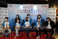 Rizky Nazar, Tissa Biani, Manoj Punjabi Pendiri Rumah Produksi MD Entertainment, Lesley Simpson, Country Manager WeTV dan iflix Indonesia, Anggy Umbara, Sutradara Cinta Fitri The Sere