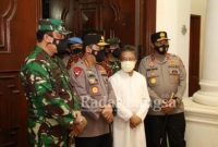 Kapolri Jenderal Listyo Sigit Prabowo melakukan kunjungan kerja (kunker) ke Sulawesi Utara (Sulut), Kamis (1/4/2021) [hms]