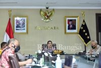  Kapolri Jenderal Listyo Sigit Prabowo melakukan audiensi dengan Kepala Satuan Kerja Khusus Pelaksana Kegiatan Usaha Hulu Minyak dan Gas Bumi  [hmas]